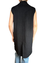 Abrigo Lana Sin Mangas