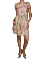 Vestido Viscosa Fibras Metalizadas