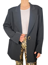 Blazer Botón Joya Vintage