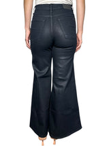 Jeans Palazzo Satin Blue Black