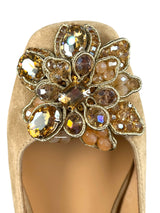 Bailarina Beige Gamuza