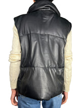 Parka Ecocuero sin Manga