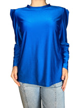 Polera Azul Metallic