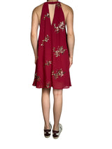 Vestido Burdeo Lentejuelas