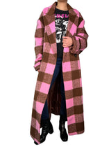 Abrigo Cuadros Oversize