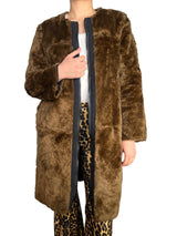 Abrigo Piel Sintética