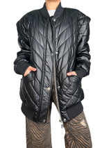 Chaqueta Ecocuero Oversize