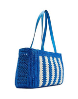 Cartera Eden Striped Crochet