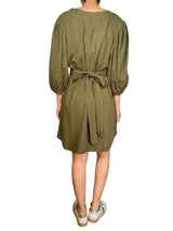 Vestido Verde Botones