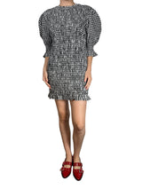 Vestido Fruncido Cuadros