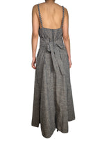 Vestido Rayas Cranberry x Basement