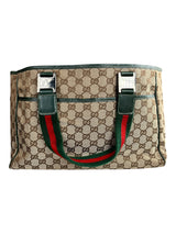 Cartera GG Canvas Web Sherry Line