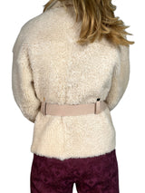 Chaqueta Lana Y Cuero