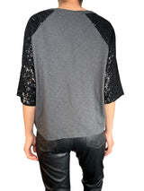 Polera Tigre Lentejuelas