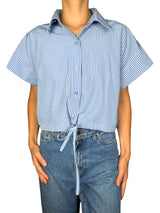 Blusa Cropm Rayas