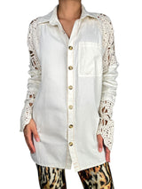 Blusa Detalles Tejidos