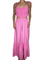 Vestido Cut Out Rosado