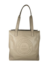 Cartera Tote Greige Cuero