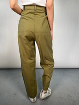 Pantalón Verde Pinzas