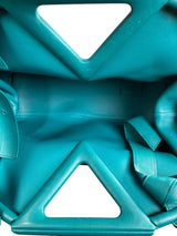 Bolso Cuero Turquesa