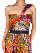 Vestido Asimétrico Seda