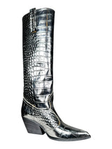 Botas Cowboy Silver