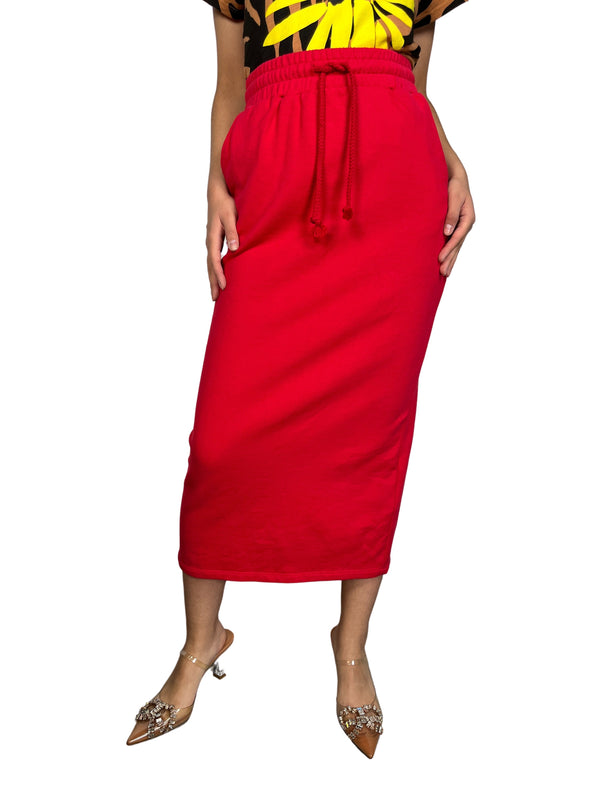 Falda Roja Buzo