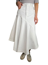 Falda Denim White