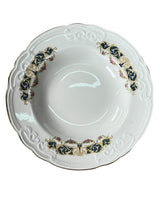 Set 11 Platos con Borde de Oro