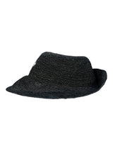 Sombrero Black Raffia Wide Brim