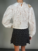 Blusa Broderie