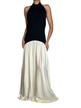 Vestido Viscosa Halter Soglio