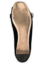 Ballerinas Kid Scamosciato GG Marmot Fringe