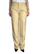 Pantalón Beige Lino
