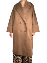 Abrigo Café Viscosa