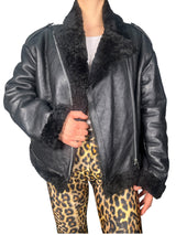 Chaqueta Cuero Aviador