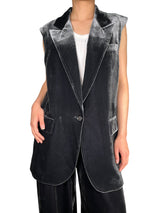 Blazer Viscosa Velvet