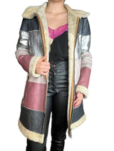 Chaqueta Gamulan Simil Cuero