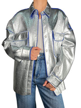 Chaqueta Plateada