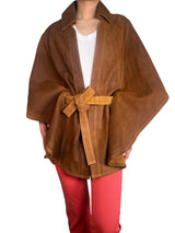 Capa Polo Reversible Cuero