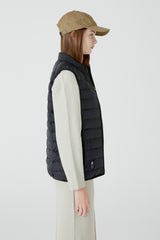 Parka Negra Sin Mangas Mujer - Sin Batería