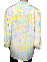 Blusa Seda Vintage