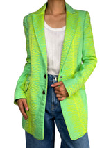 Blazer Verde Bordado