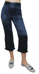 Pantalón Azul Satinado
