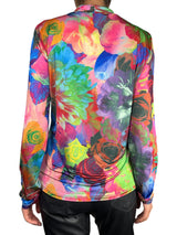 Polera Flores Multicolor