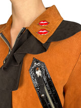 Chaqueta Graffiti Cuero