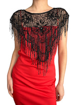 Capa Bordado Mostacillas