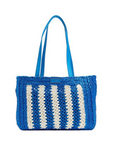 Cartera Eden Striped Crochet
