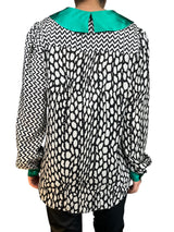 Blusa Cuello Satinado