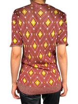 Polera Print Fibras Metalizadas